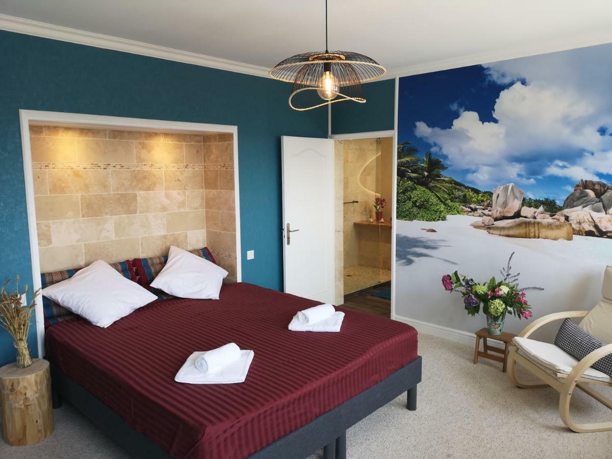 Bellevue Bed & Breakfast Chateauneuf-de-Galaure ภายนอก รูปภาพ